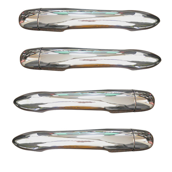 ΧΕΡΟΥΛΙΑ ΠΟΡΤΑΣ ΓΙΑ RENAULT SCENIC 03-09 ΧΡΩΜΙΟ ΜΕΤΑΛΛΙΚΑ 4ΠΟΡΤΕΣ 4ΤΕΜ