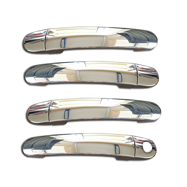 ΧΕΡΟΥΛΙΑ ΠΟΡΤΑΣ ΓΙΑ VW POLO HB 5D 2009+ ΧΡΩΜΙΟ ΜΕΤΑΛΛΙΚΑ 4ΠΟΡΤΕΣ 4ΤΕΜ