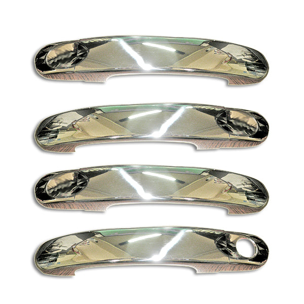 ΧΕΡΟΥΛΙΑ ΠΟΡΤΑΣ ΓΙΑ VW T5 TRANSPORTER 03-10 ΧΡΩΜΙΟ ΜΕΤΑΛΛΙΚΑ 4ΤΕΜ