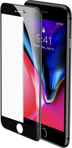 Baseus Full Glue Tempered Glass Black (iPhone 8 Plus / 7 Plus)