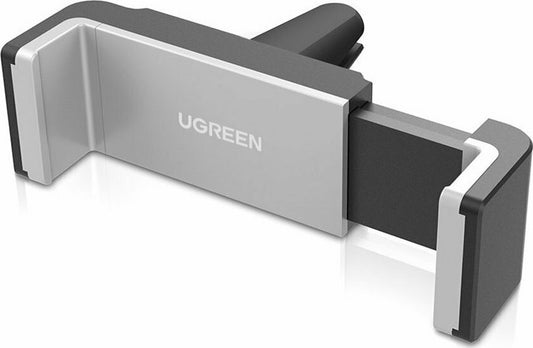 Ugreen Βάση Κινητού Αυτοκινήτου Air Vent Mount Phone Holder Gray με Ρυθμιζόμενα Άγκιστρα 30283