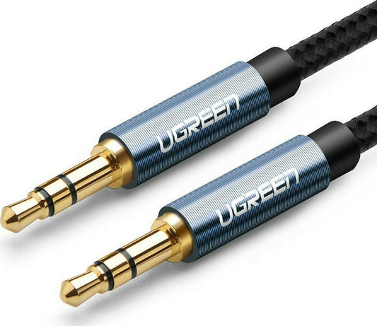 Ugreen Cable 3.5mm male - 3.5mm male Μαύρο 0.5m (10684)