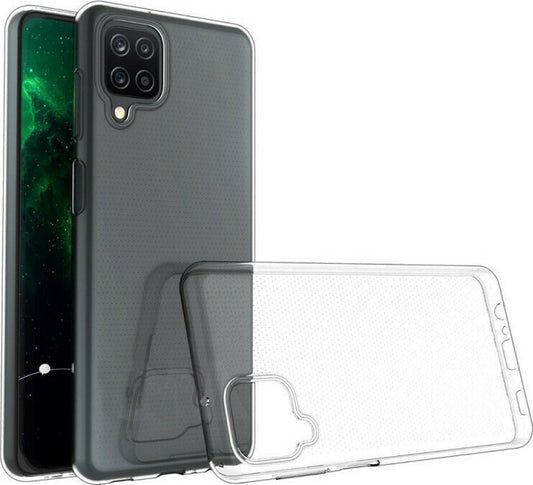 Erbord Erbord Samsung Galaxy A12 Slim Θήκη Σιλικόνης - Διάφανη