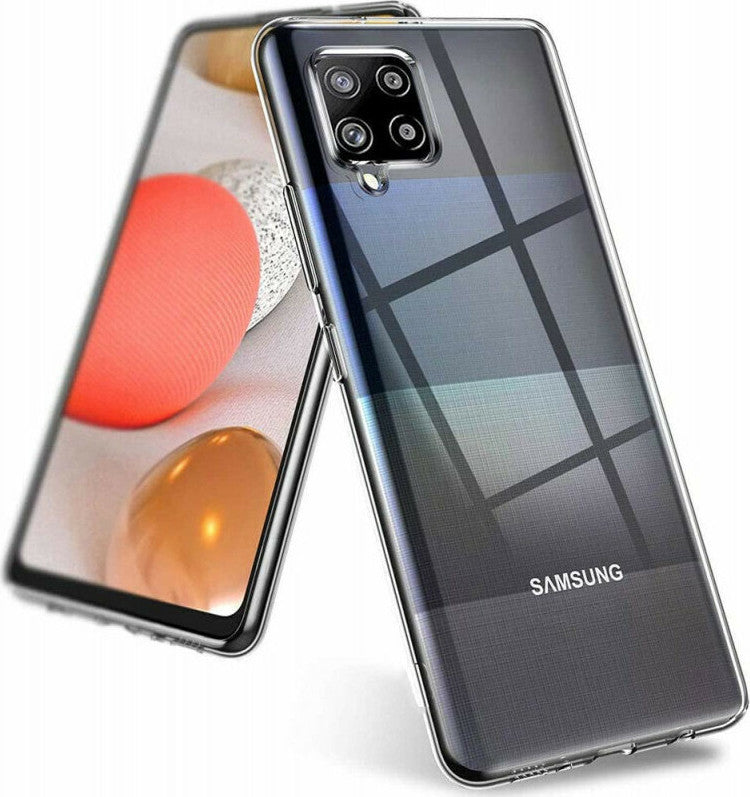 Erbord Erbord Samsung Galaxy A12 Slim Θήκη Σιλικόνης - Διάφανη