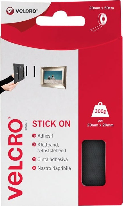 Velcro Ταινία Χριτς Χρατς 060225062 20mm x 0.5m