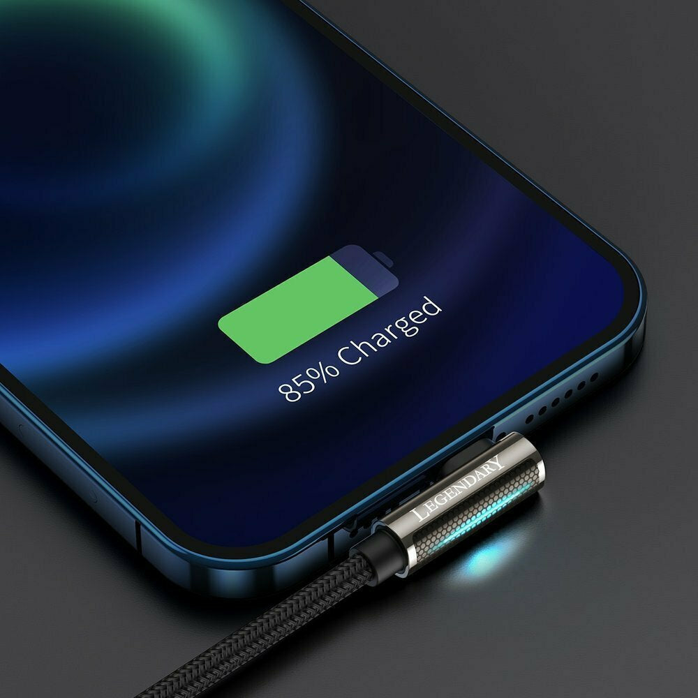 Baseus Legend Braided USB to Lightning Cable Μαύρο 1m (CALCS-01)