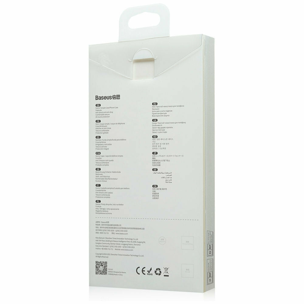 Baseus Liquid Gel Back Cover Σιλικόνης Λευκό (iPhone 13 Pro)