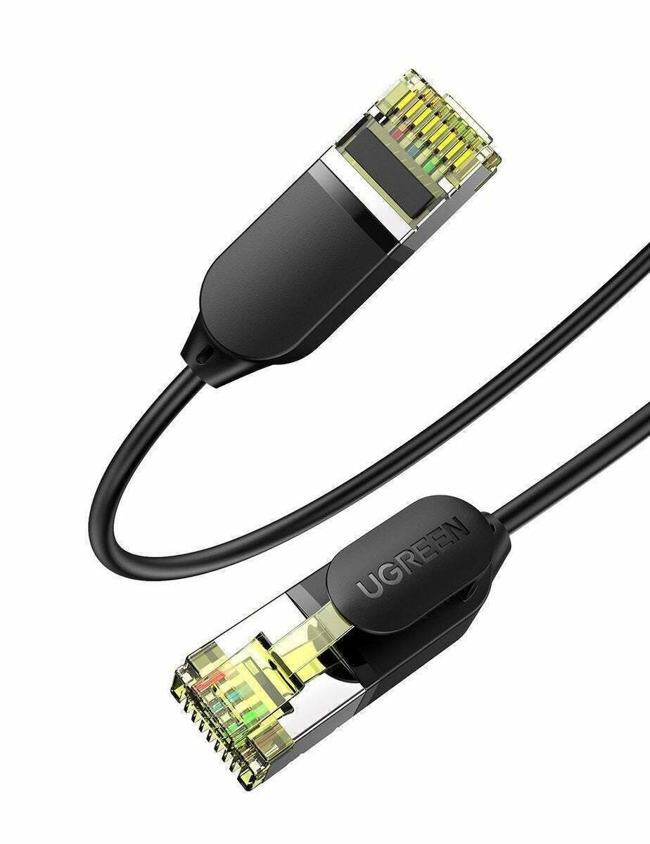 Ugreen NW149 F/FTP Cat.7 Καλώδιο Δικτύου 3m Μαύρο (80418)