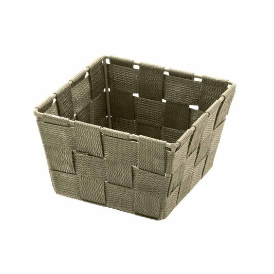 Wenko Adria Mini Καλάθι Αποθήκευσης Πλαστικό Taupe 14x14x9cm