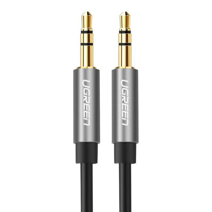 Ugreen Cable 3.5mm male - 3.5mm male Μαύρο 0.5m (10732)