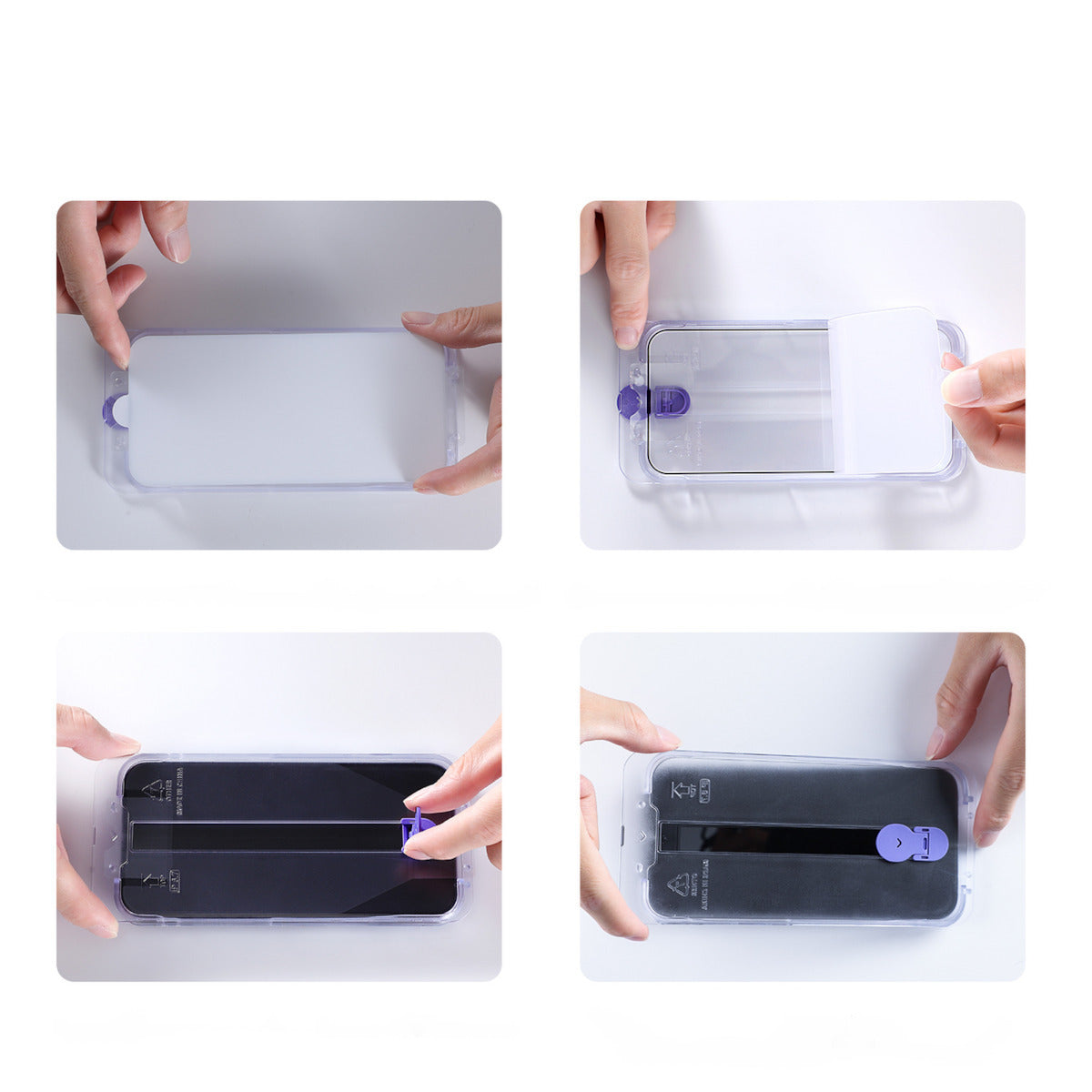 Joyroom Knight with Mounting Kit Tempered Glass (iPhone 14 Pro)