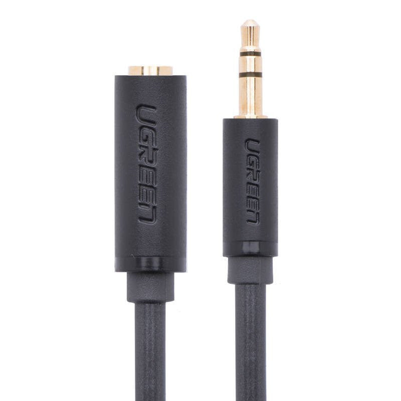 Ugreen Καλώδιο 3.5mm male - 3.5mm female Γκρι 1m (10782)