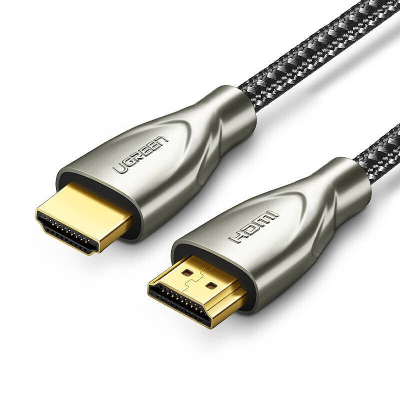 Ugreen HDMI 2.0 Braided Cable HDMI male - HDMI male 2m Γκρι
