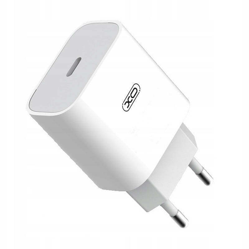 XO Φορτιστής Χωρίς Καλώδιο με Θύρα USB-C 18W Power Delivery Λευκός (L40)