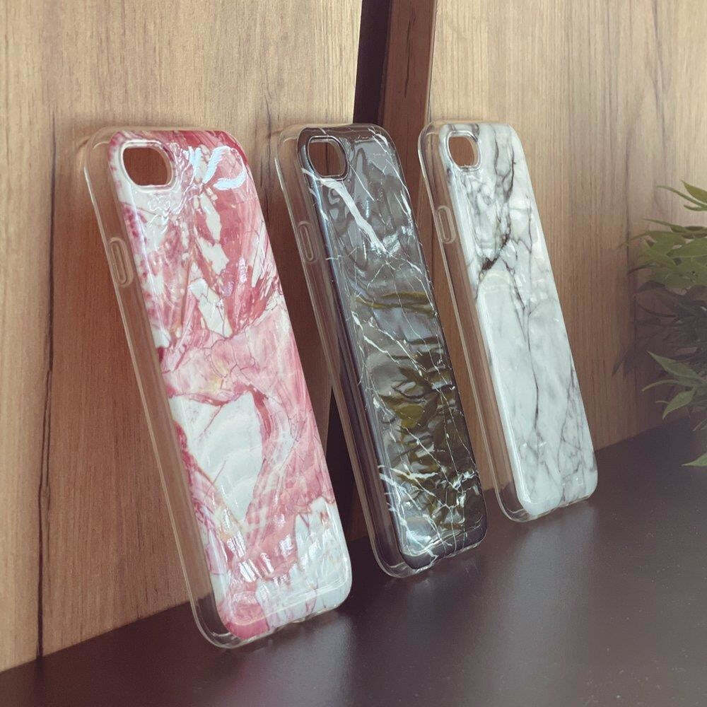 Wozinsky Marble Back Cover Σιλικόνης Μαύρο (Galaxy M31)