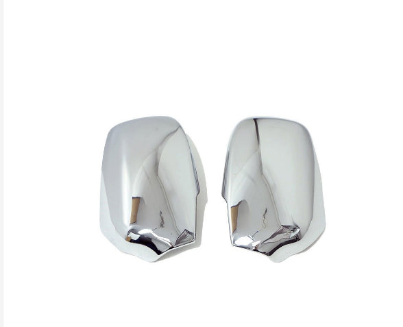 ΚΑΠΑΚΙΑ ΚΑΘΡΕΠΤΩΝ ΓΙΑ FORD FIESTA 3D/5D 2005-2008 /FOCUS/C-MAX/FUSION ΧΡΩΜΙΟΥ ΣΑΤΙΝΕ 2TEM. ΠΛΑΣΤΙΚΑ ΧΩΡΙΣ ΦΛΑΣ