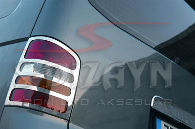 ΜΑΣΚΑΚΙΑ ΦΑΝΑΡΙΩΝ ΓΙΑ VW Τ5 CARAVELLE 04-10 ΠΙΣΩ ΧΡΩΜΙΟ 2ΤΕΜ.