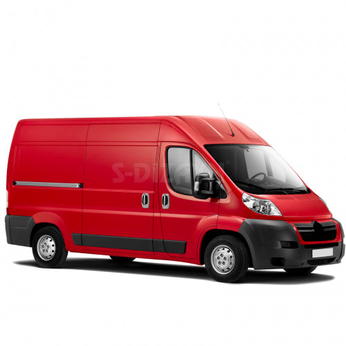 ΧΕΡΟΥΛΙΑ ΠΟΡΤΑΣ ΓΙΑ CITROEN JUMPER 2006+ ΧΡΩΜΙΟ ΠΛΑΣΤΙΚΑ 8ΤΕΜ.