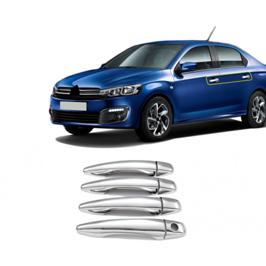 ΧΕΡΟΥΛΙΑ ΠΟΡΤΑΣ ΓΙΑ CITROEN ELYSEE 4D 2012+ ΧΡΩΜΙΟ ΜΕΤΑΛΛΙΚΑ 4ΤΕΜ.