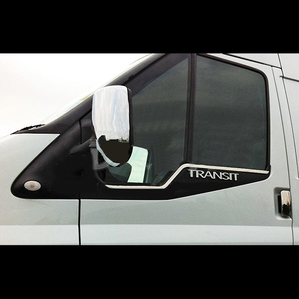 ΧΕΡΟΥΛΙΑ ΠΟΡΤΑΣ ΓΙΑ FORD TRANSIT VAN 2003-2014 ΧΡΩΜΙΟ ΜΕΤΑΛΛΙΚΑ 3ΤΕΜ. ΓΙΑ 2 ΠΟΡΤΕΣ
