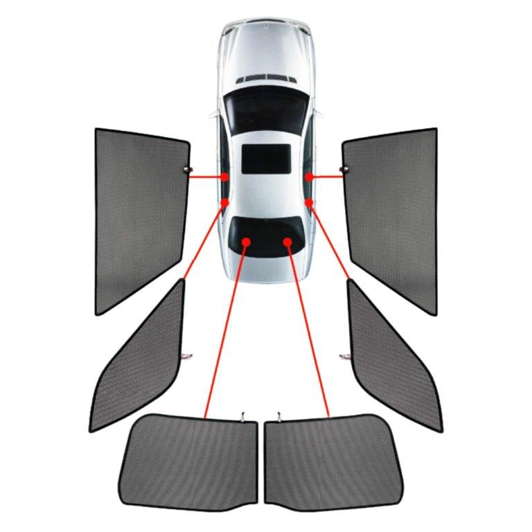 ΚΟΥΡΤΙΝΑΚΙΑ ΜΑΡΚΕ CAR SHADES ΓΙΑ SUZUKI GRAND VITARA 5D 06-15 - 6 ΤΕΜ.