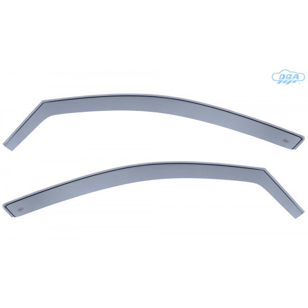 ΖΕΥΓΑΡΙ ΜΠΡΟΣΤΙΝΟΙ ΑΝΕΜΟΘΡΑΥΣΤΕΣ ΓΙΑ RENAULT TWINGO 3D 2007-2014 ΑΠΟ ΕΥΚΑΜΠΤΟ ΧΥΤΟ ΑΚΡΥΛΙΚΟ ΓΥΑΛΙ (CAST ACRYLIC GLASS) DGA - 2 ΤΕΜ.