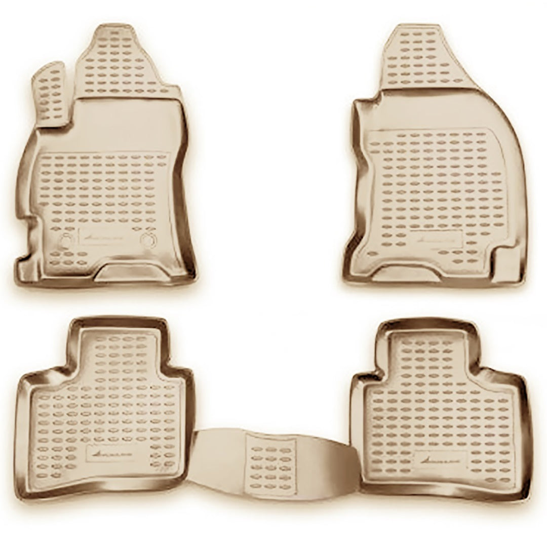 ΜΑΡΚΕ ΠΑΤΑΚΙΑ ΣΕ ΣΚΑΦΗ TPE ΛΑΣΤΙΧΟ ΓΙΑ FORD MONDEO 2000-2007 ΣΕ ΜΠΕΖ ΧΡΩΜΑ NOVLINE - 4 ΤΕΜ.