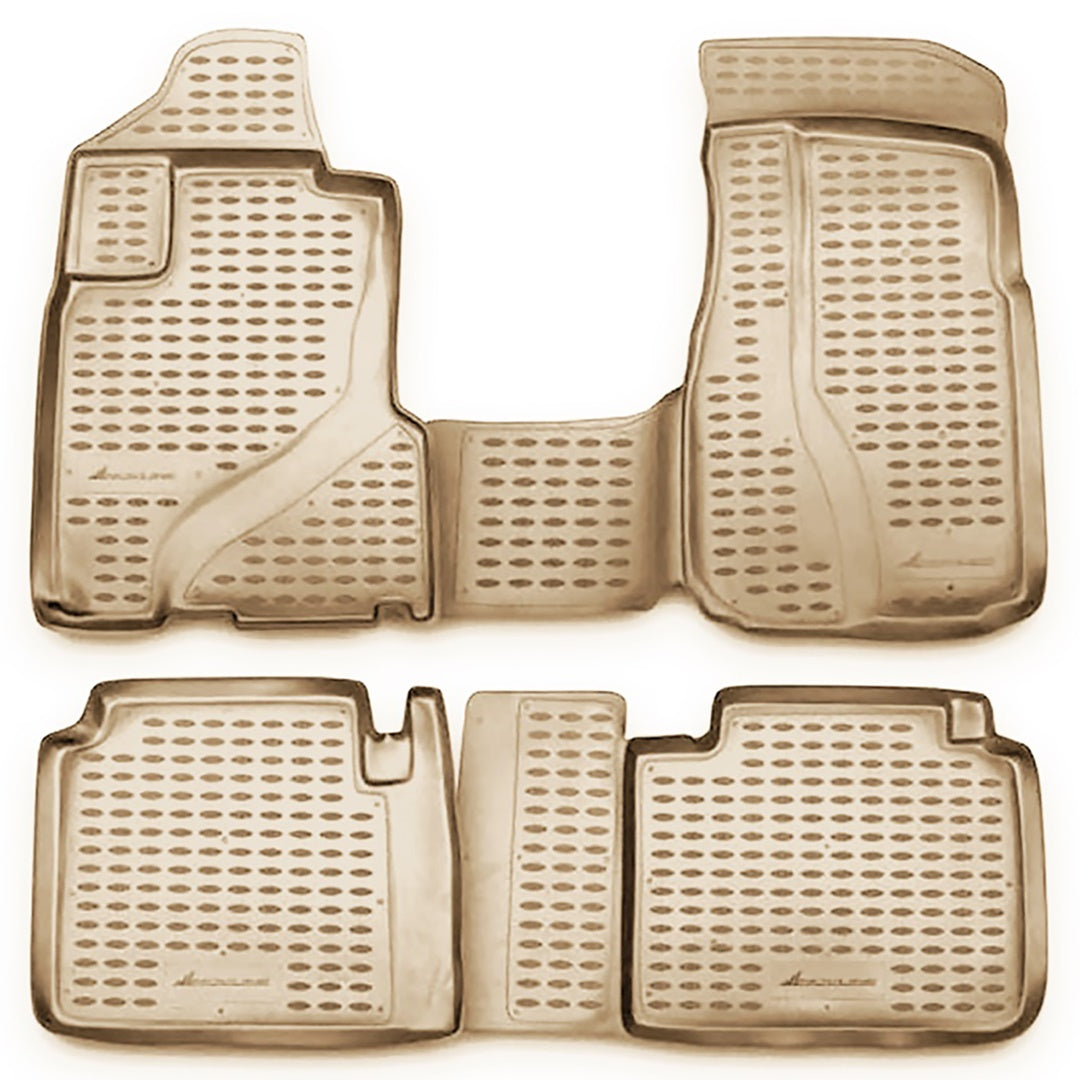 ΜΑΡΚΕ ΠΑΤΑΚΙΑ ΣΕ ΣΚΑΦΗ TPE ΛΑΣΤΙΧΟ ΓΙΑ HONDA CR-V 2002-2006 ΣΕ ΜΠΕΖ ΧΡΩΜΑ NOVLINE - 4 ΤΕΜ.