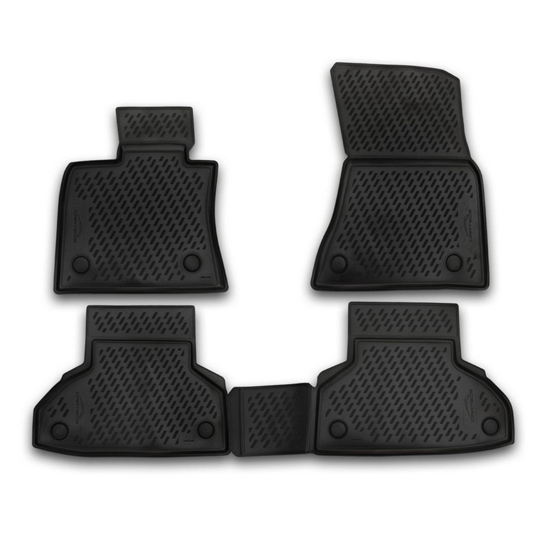 ΜΑΡΚΕ ΠΑΤΑΚΙΑ ΣΕ ΣΚΑΦΗ TPE ΛΑΣΤΙΧΟ ΓΙΑ BMW X6 F16 2014+ (ΜΑΥΡΟ) - 4 ΤΕΜ.