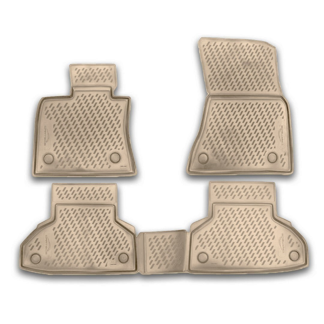 ΜΑΡΚΕ ΠΑΤΑΚΙΑ ΣΕ ΣΚΑΦΗ TPE ΛΑΣΤΙΧΟ ΓΙΑ BMW X6 F16 2014+ (ΜΠΕΖ) - 4 ΤΕΜ.