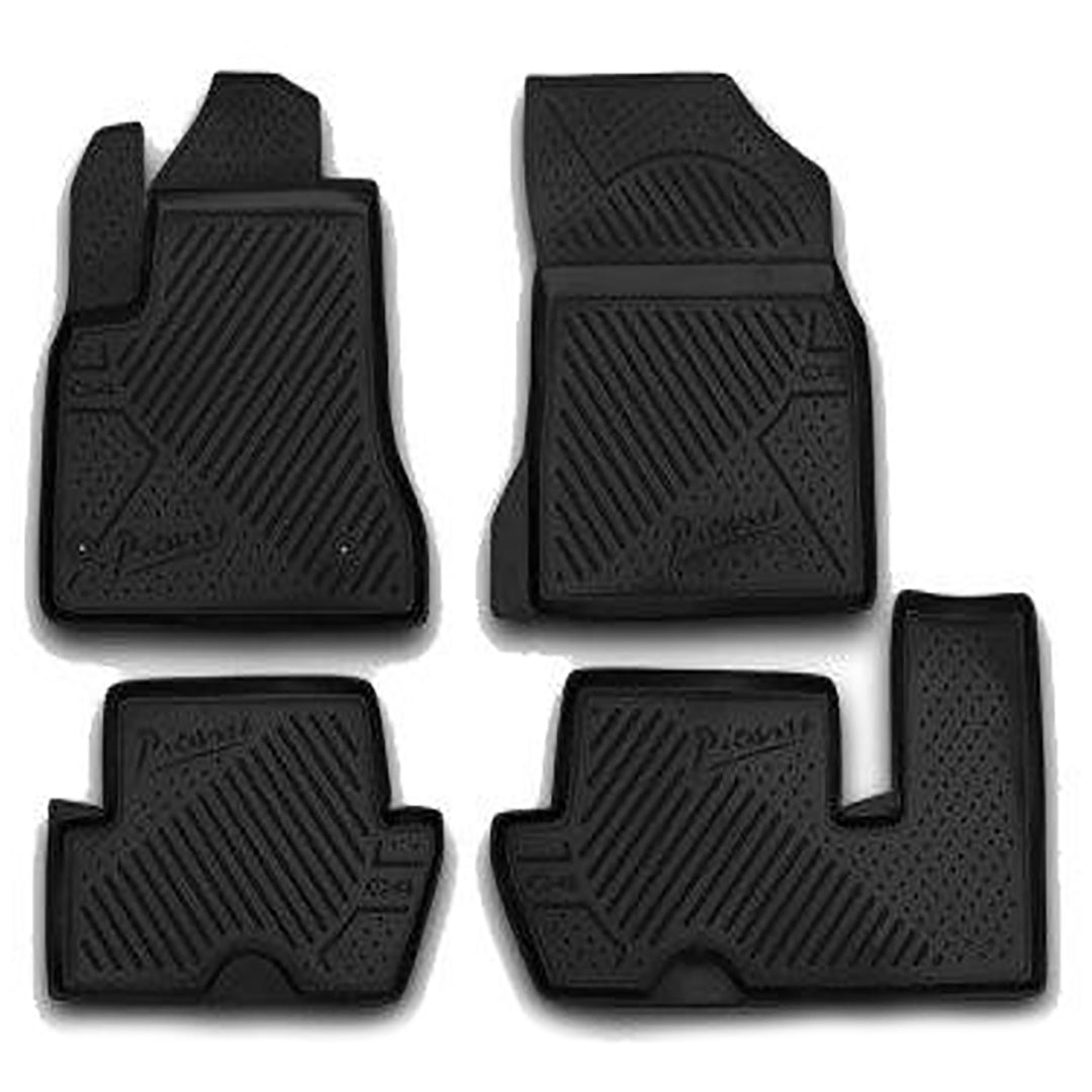 ΜΑΡΚΕ ΠΑΤΑΚΙΑ ΣΕ ΣΚΑΦΗ TPE ΛΑΣΤΙΧΟ ΓΙΑ CITROEN C4 PICASSO 5D 2006-2013 ΣΕ ΜΑΥΡΟ ΧΡΩΜΑ NOVLINE - 4 ΤΕΜ.