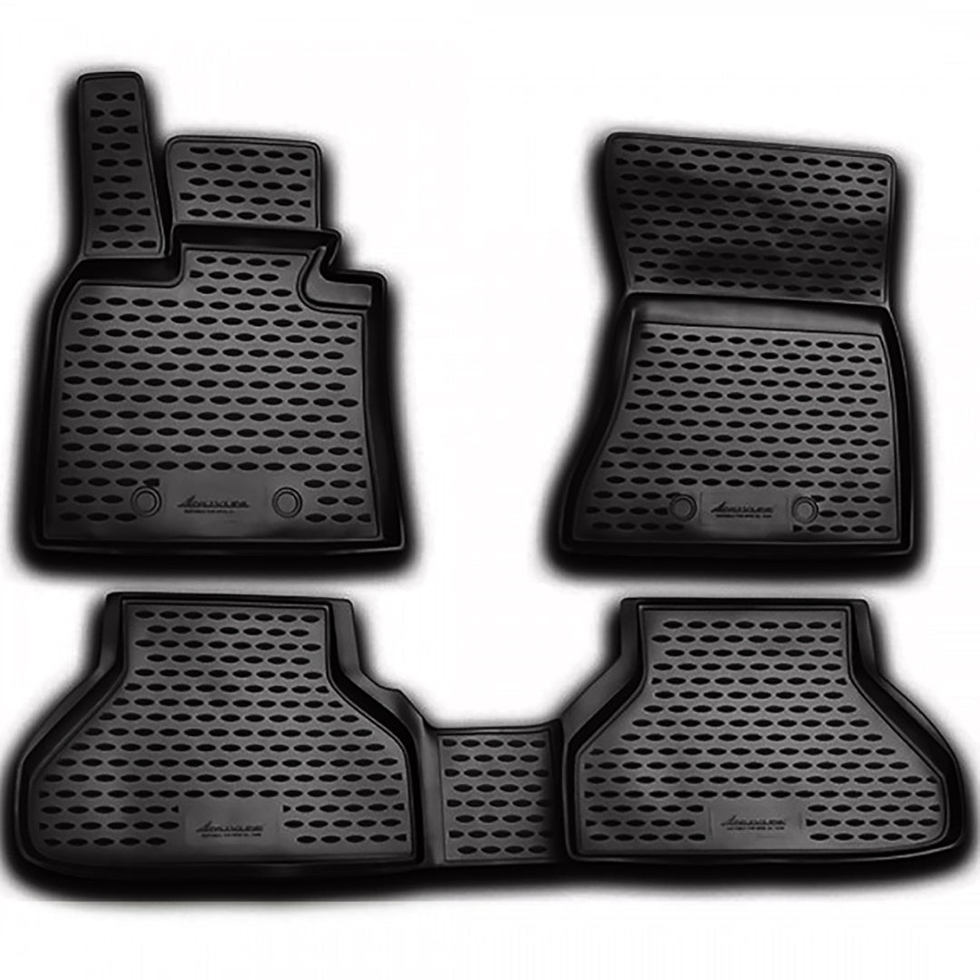 ΜΑΡΚΕ ΠΑΤΑΚΙΑ ΣΕ ΣΚΑΦΗ TPE ΛΑΣΤΙΧΟ ΓΙΑ BMW X6 E71 2008-2014 ΣΕ ΜΑΥΡΟ ΧΡΩΜΑ NOVLINE - 4 ΤΕΜ.