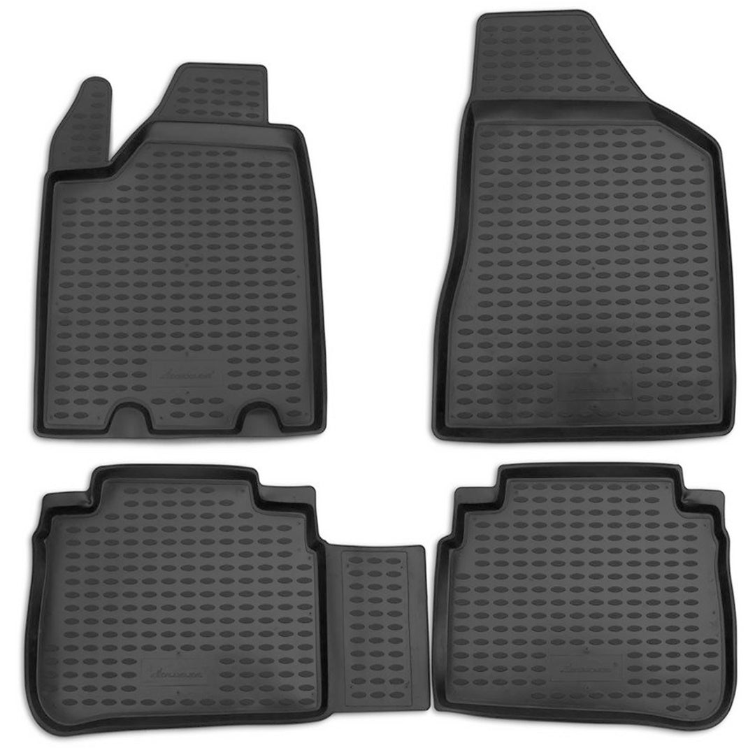 ΜΑΡΚΕ ΠΑΤΑΚΙΑ ΣΕ ΣΚΑΦΗ TPE ΛΑΣΤΙΧΟ ΓΙΑ NISSAN MURANO 2003-2007 ΣΕ ΑΝΘΡΑΚΙ ΣΚΟΥΡΟ ΓΚΡΙ ΧΡΩΜΑ NOVLINE - 4 ΤΕΜ.