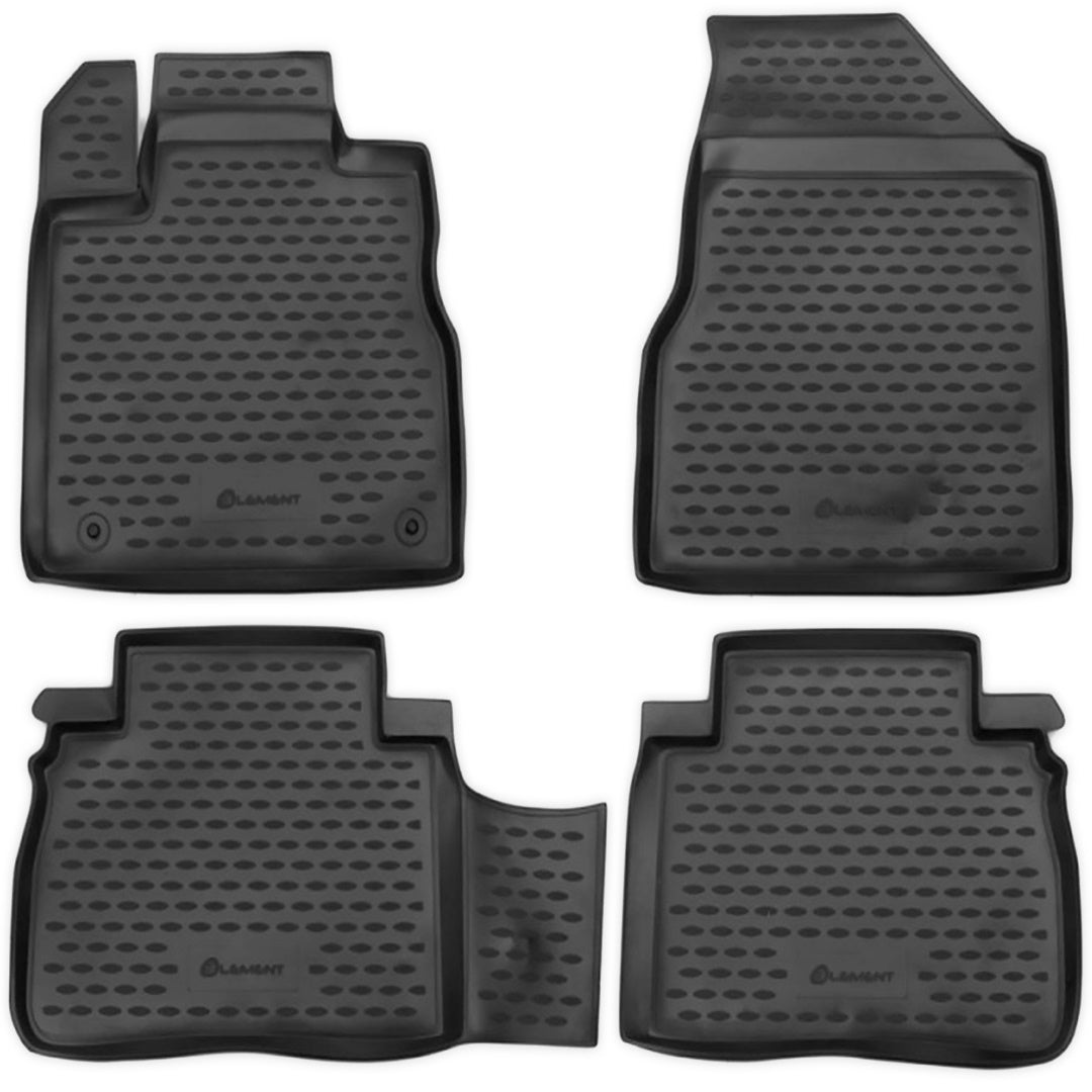 ΜΑΡΚΕ ΠΑΤΑΚΙΑ ΣΕ ΣΚΑΦΗ TPE ΛΑΣΤΙΧΟ ΓΙΑ NISSAN MURANO 10/2008+ ΣΕ ΑΝΘΡΑΚΙ ΣΚΟΥΡΟ ΓΚΡΙ ΧΡΩΜΑ NOVLINE - 4 ΤΕΜ.