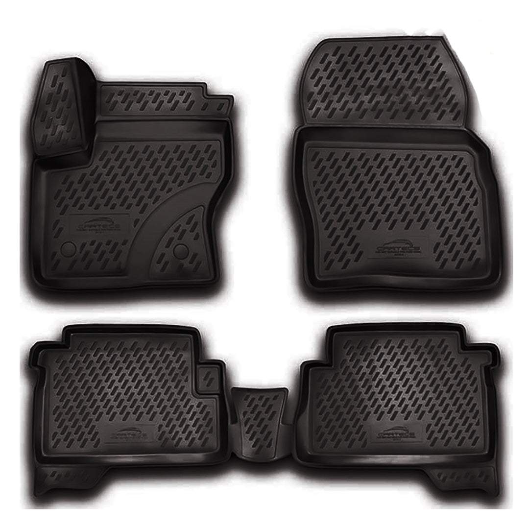 ΜΑΡΚΕ ΠΑΤΑΚΙΑ ΣΕ ΣΚΑΦΗ TPE ΛΑΣΤΙΧΟ ΓΙΑ FORD KUGA 5D 2013-2019 ΣΕ ΜΑΥΡΟ ΧΡΩΜΑ NOVLINE - 4 ΤΕΜ.