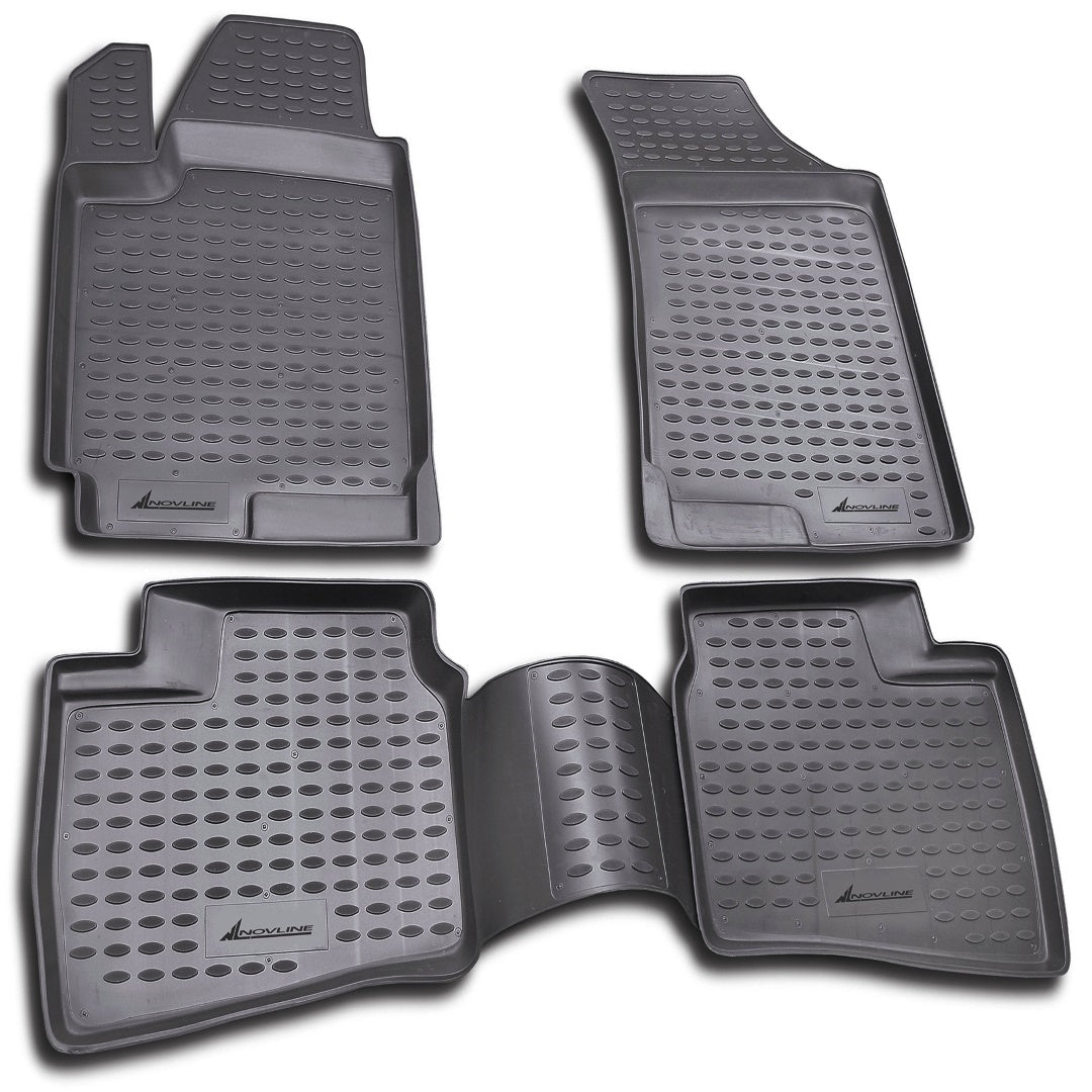 ΜΑΡΚΕ ΠΑΤΑΚΙΑ ΣΕ ΣΚΑΦΗ TPE ΛΑΣΤΙΧΟ ΓΙΑ HYUNDAI ELANTRA 3D 2007-2011 ΣΕ ΑΝΘΡΑΚΙ ΣΚΟΥΡΟ ΓΚΡΙ ΧΡΩΜΑ NOVLINE - 4 ΤΕΜ.