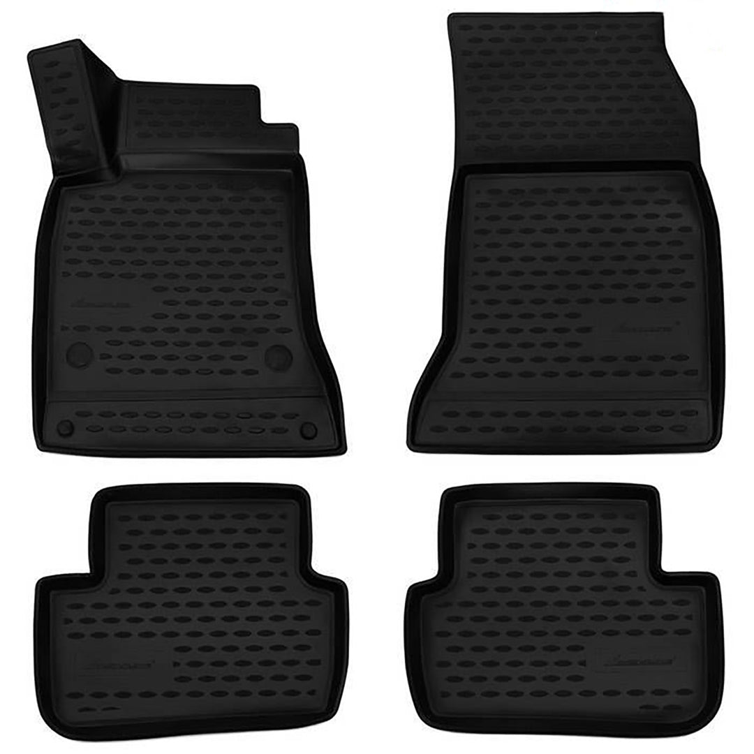 ΜΑΡΚΕ ΠΑΤΑΚΙΑ ΣΕ ΣΚΑΦΗ TPE ΛΑΣΤΙΧΟ ΓΙΑ MERCEDES A CLASS W176 2012-2018 ΣΕ ΜΑΥΡΟ ΧΡΩΜΑ NOVLINE - 4 ΤΕΜ.