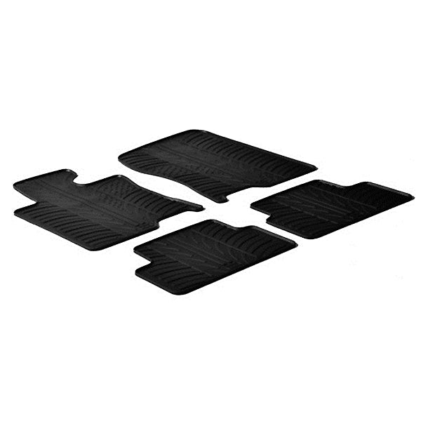 ΜΑΡΚΕ ΠΑΤΑΚΙΑ SUMISURA ΛΑΣΤΙΧΟ ΓΙΑ HONDA ACCORD 4D 06/2008-09/2014 / HONDA ACCORD TOURER 07/2008-12/2013 ΣΕ ΜΑΥΡΟ ΧΡΩΜΑ ΧΩΡΙΣ ΚΟΥΜΠΩΜΑΤΑ LAMPA - 4 ΤΕΜ.