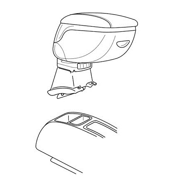 Βάση αντάπτορας τεμπέλη για SUZUKI WAGON R+ 05/00>05/06 - Lampa - 1 τεμ.