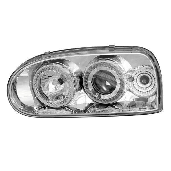 ΦΑΝΑΡΙΑ ΓΙΑ VW GOLF 3 1992+ Μπροστινά Angel Eyes