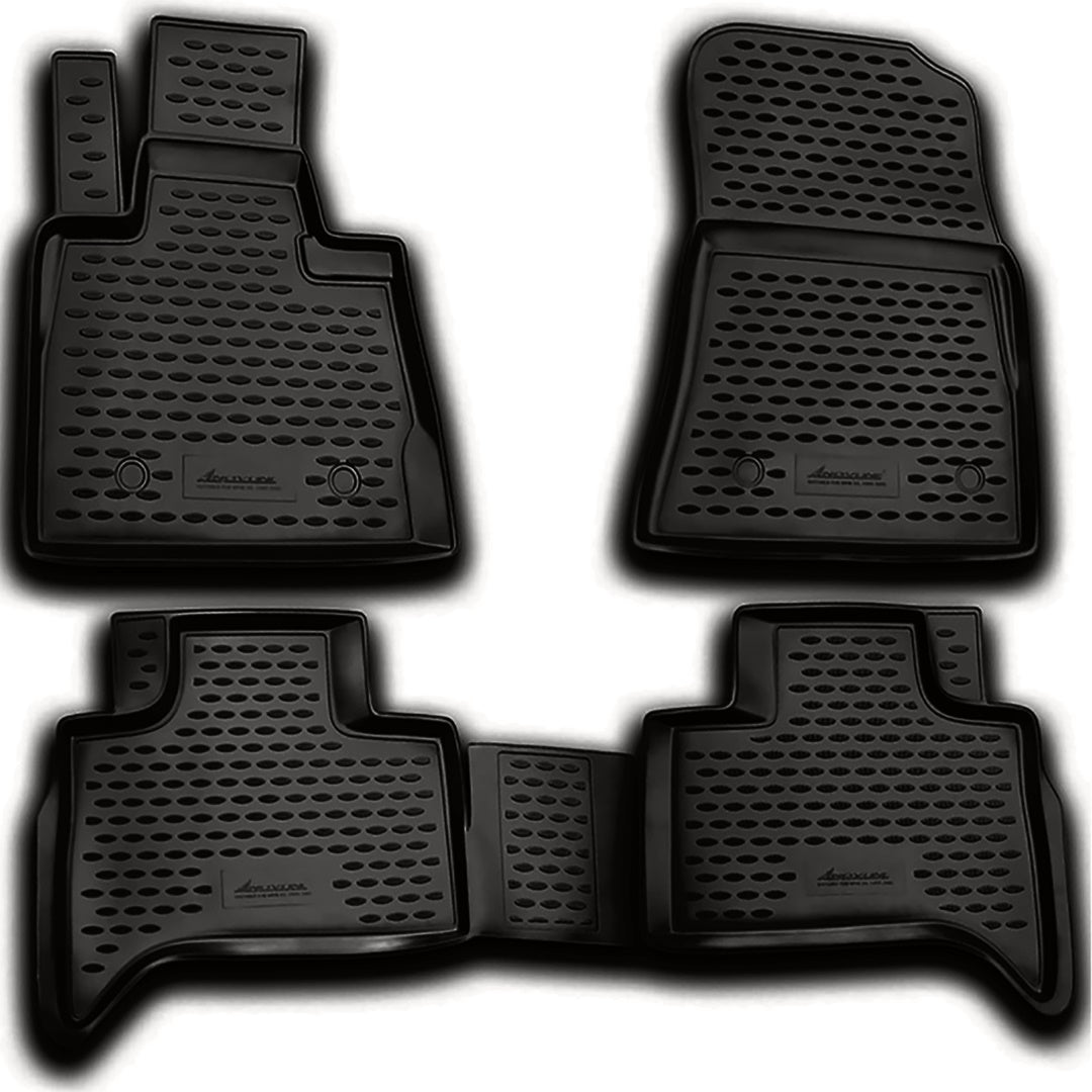 ΜΑΡΚΕ ΠΑΤΑΚΙΑ ΣΕ ΣΚΑΦΗ TPE ΛΑΣΤΙΧΟ ΓΙΑ BMW X5 2000-2007 ΣΕ ΜΑΥΡΟ ΧΡΩΜΑ NOVLINE - 4 ΤΕΜ.
