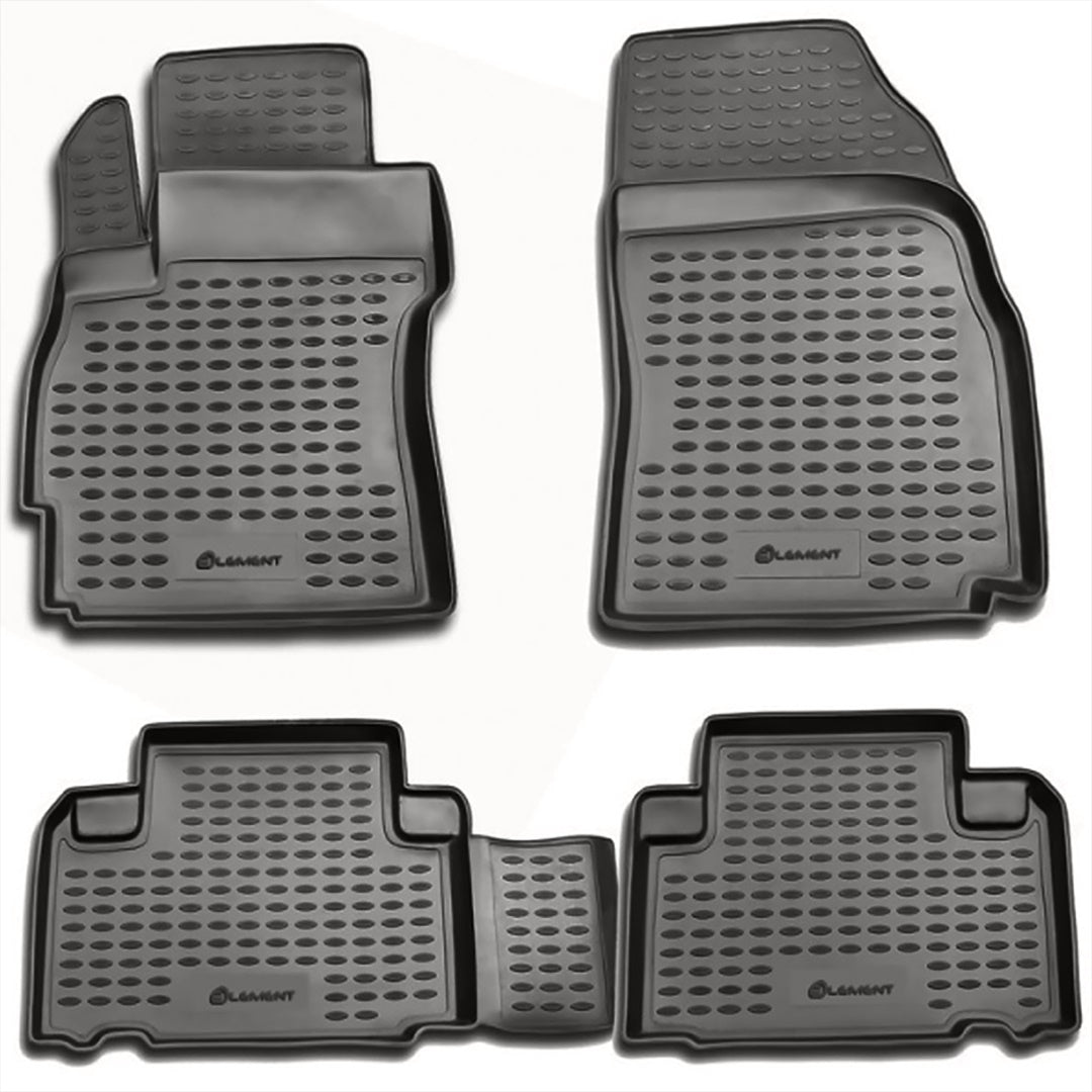 ΜΑΡΚΕ ΠΑΤΑΚΙΑ ΣΕ ΣΚΑΦΗ TPE ΛΑΣΤΙΧΟ ΓΙΑ MAZDA 5 2005-2010 ΣΕ ΑΝΘΡΑΚΙ ΣΚΟΥΡΟ ΓΚΡΙ ΧΡΩΜΑ NOVLINE - 4 ΤΕΜ.