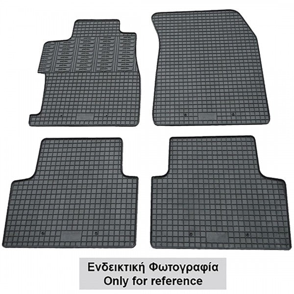 ΜΑΡΚΕ ΠΑΤΑΚΙΑ ΣΕ ΣΚΑΦΗ ΛΑΣΤΙΧΟ ΓΙΑ PEUGEOT 308 SW 2012-2021 ΣΕ ΜΑΥΡΟ ΧΡΩΜΑ ΜΕ ΚΟΥΜΠΩΜΑΤΑ CIK - 4 ΤΕΜ.