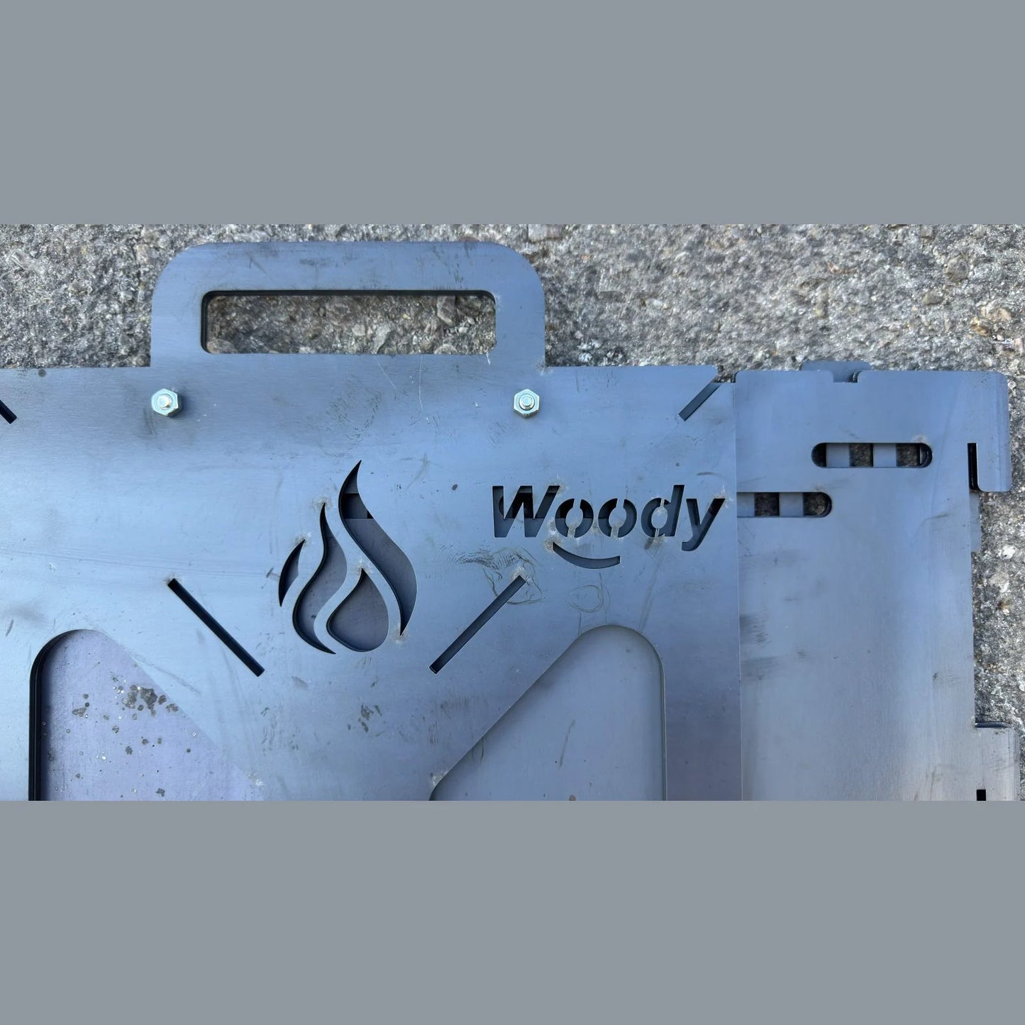 Φορητό WOODY BBQ για camping (από carbon steel) — φωτογραφία 9 από 9 | Εργαλεία & αναλώσιμα