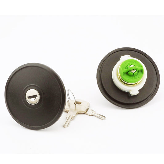 ΤΑΠΑ ΒΕΝΖΙΝΗΣ ΜΕ ΚΛΕΙΔΙ ΓΙΑ SEAT IBIZA 1984-1993 / ROVER 2000-2400 SD ΣΕ ΜΑΥΡΟ ΧΡΩΜΑ FARMA - 1 τεμ.