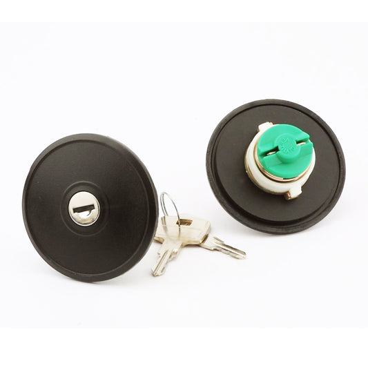 ΤΑΠΑ ΒΕΝΖΙΝΗΣ ΜΕ ΚΛΕΙΔΙ ΓΙΑ JEEP CJ7 RENEGADE 1976-1986 / LAREDO 1976-1986 / TOYOTA COROLLA SW 1997-2002 ΣΕ ΜΑΥΡΟ ΧΡΩΜΑ FARMA - 1 τεμ.