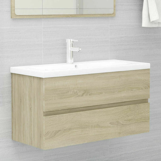 vidaXL 804758 Πάγκος χωρίς Νιπτήρα Μ90xΒ38.5xΥ45cm Sonoma