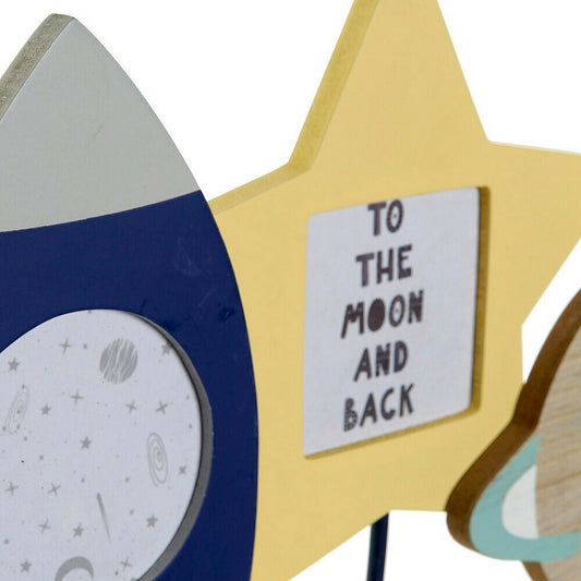 Dekodonia Πολυκορνίζα Ξύλινη Διαστημόπλοιο 3 Θέσεων S3015321