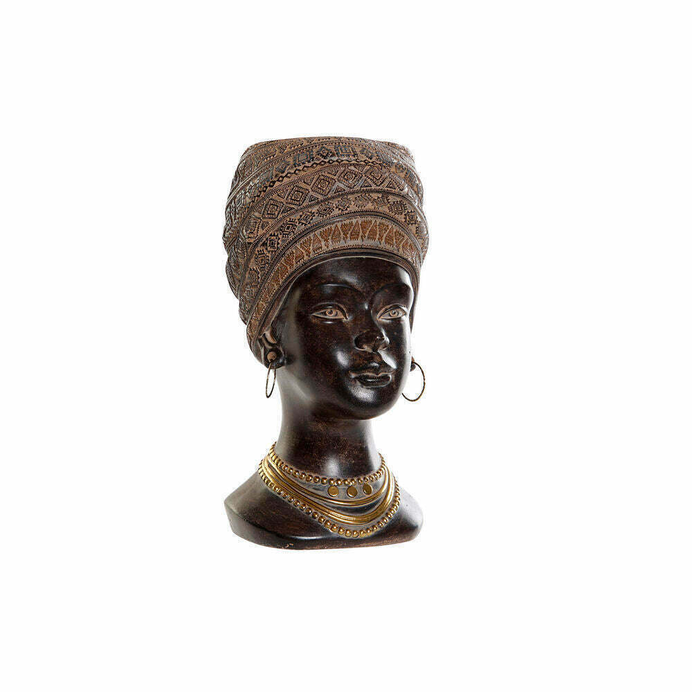 Dekodonia Κασπώ Αφρικάνα σε Καφέ Χρώμα 13.5x25.5cm