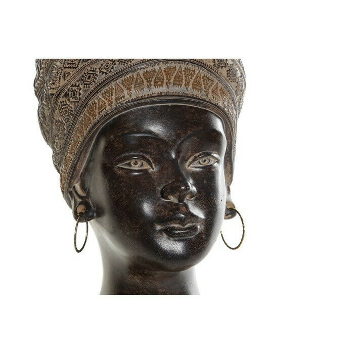 Dekodonia Κασπώ Αφρικάνα σε Καφέ Χρώμα 13.5x25.5cm